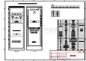 電氣總控室總體及同期屏接線圖設(shè)計與安防工程