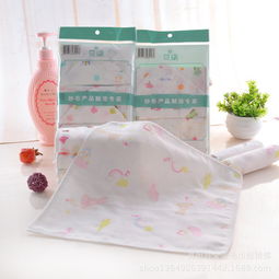 精選四層紗布口水巾方巾 熊小貝嬰兒用品，守護寶寶每一刻